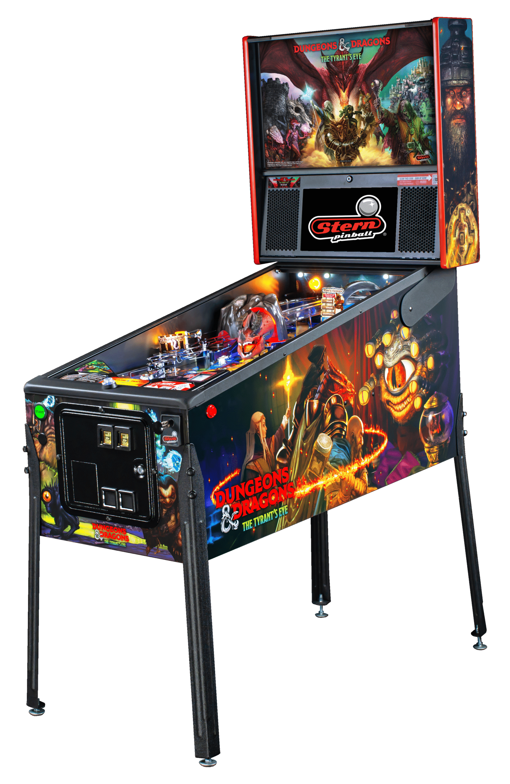 Dungeons & Dragons Pro Pinball Machine
