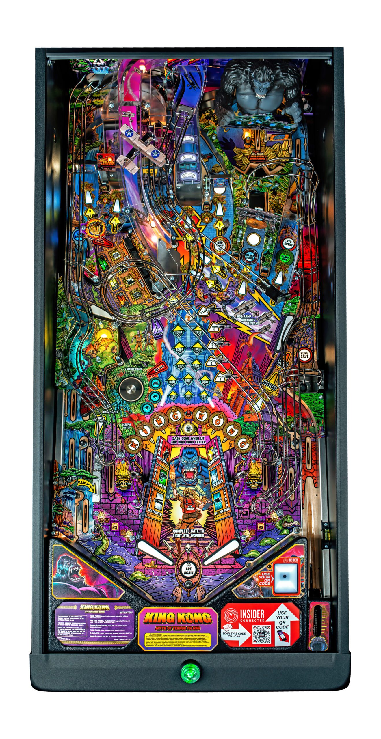 King Kong Pro Pinball Machine - Image 8