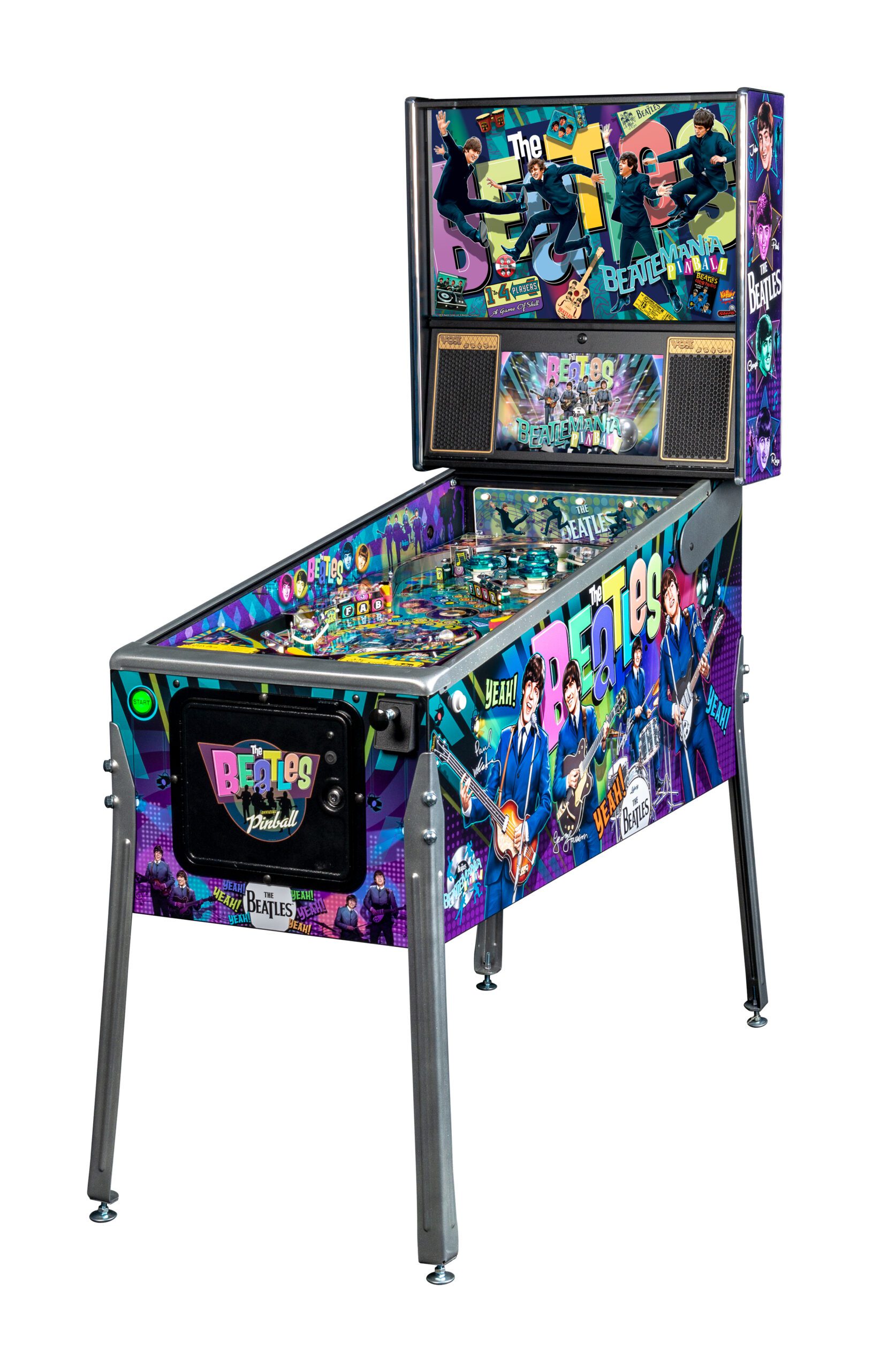 The Beatles Platinum Pinball Machine