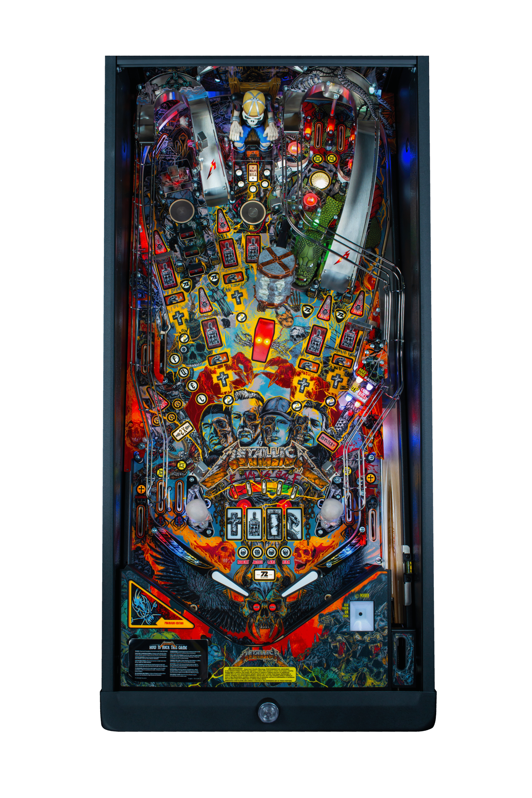 Metallica Remastered Pinball Machine - Image 7