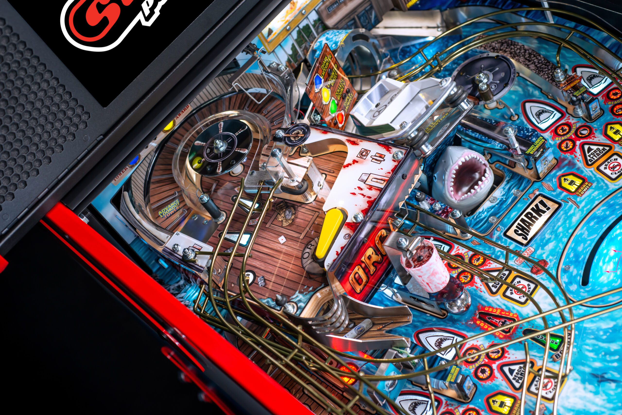 Jaws 50th Anniversary Pinball Machine - Image 6