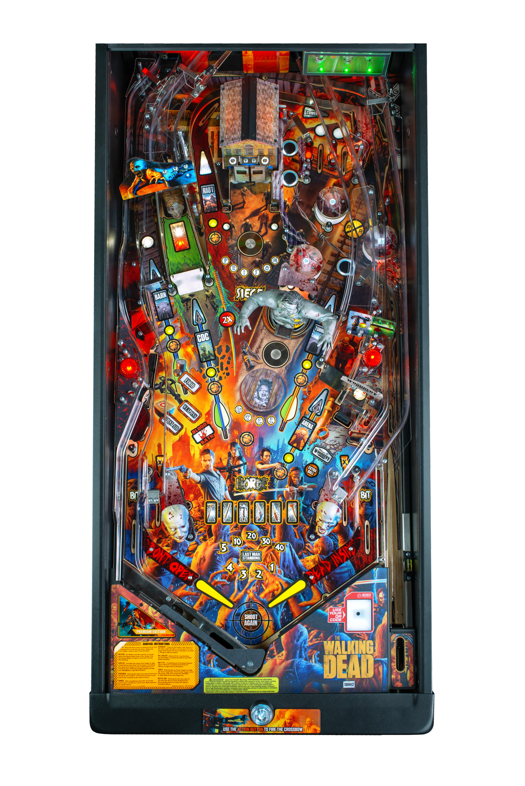 The Walking Dead Remastered Pinball Machine - Image 6