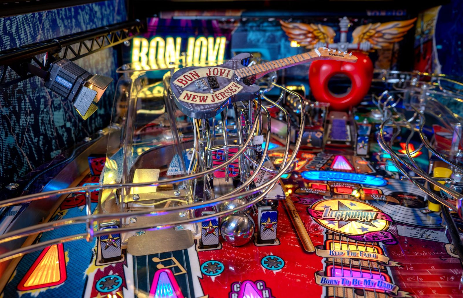 Bon Jovi Pinball Machine - Image 6