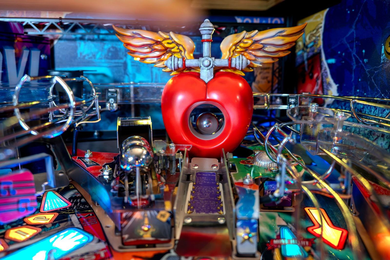 Bon Jovi Pinball Machine - Image 9